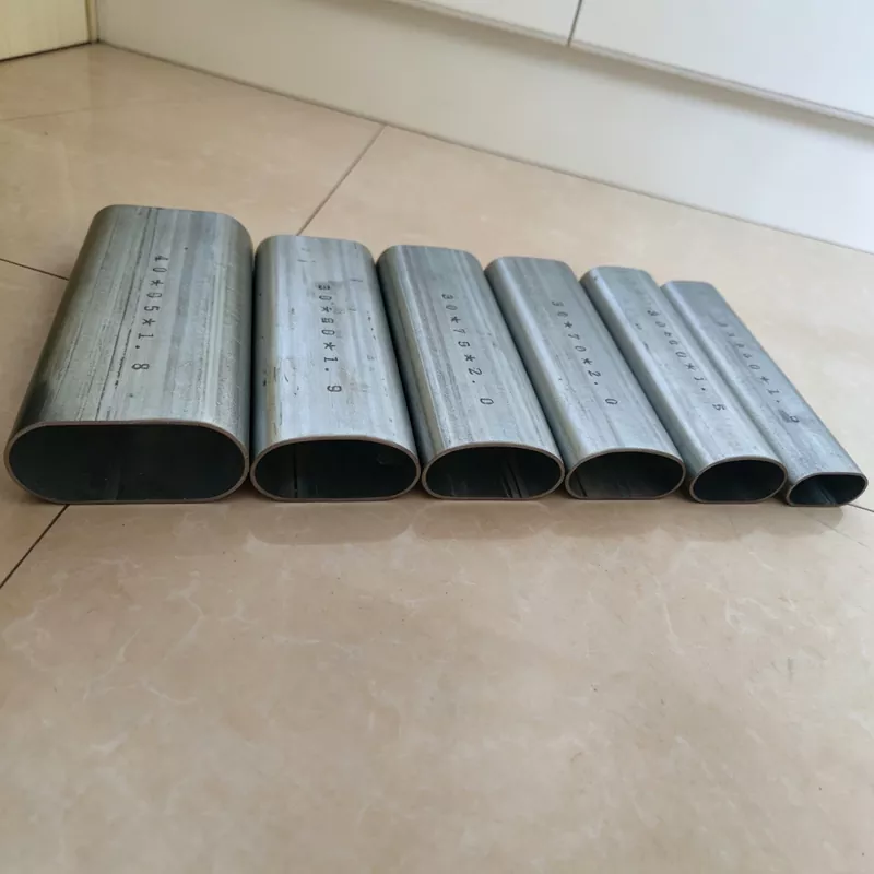 ท่อเหล็กวงรีอาบสังกะสี